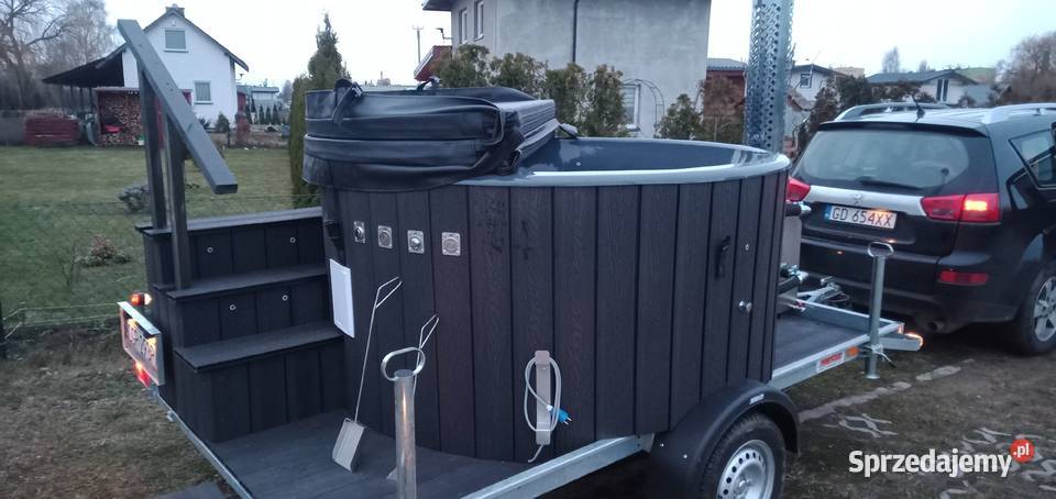 Balia Mobilna Jacuzzi Spa Sprzedaż Komplet z Rok produkcji 2022 Gdańsk
