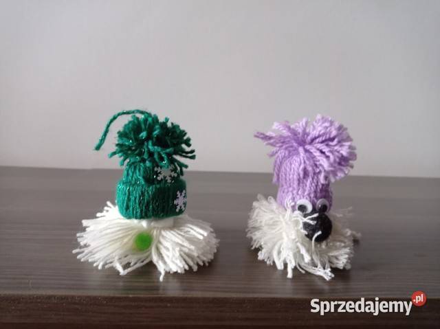 Skrzat krasnal gnom zawieszka Boże Narodzenie Chorzów