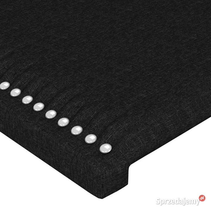 Zagłówek do łóżka z LED czarny 163x16x118128 Warszawa