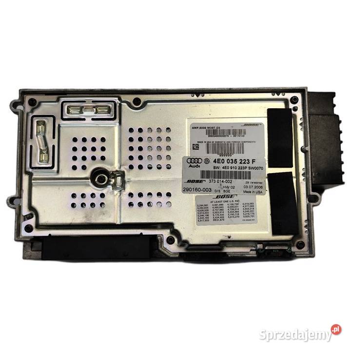 Audi A8 D3 Ii Lift Wzmacniacz Audio Głosnikowy Wyposażenie elektryczne