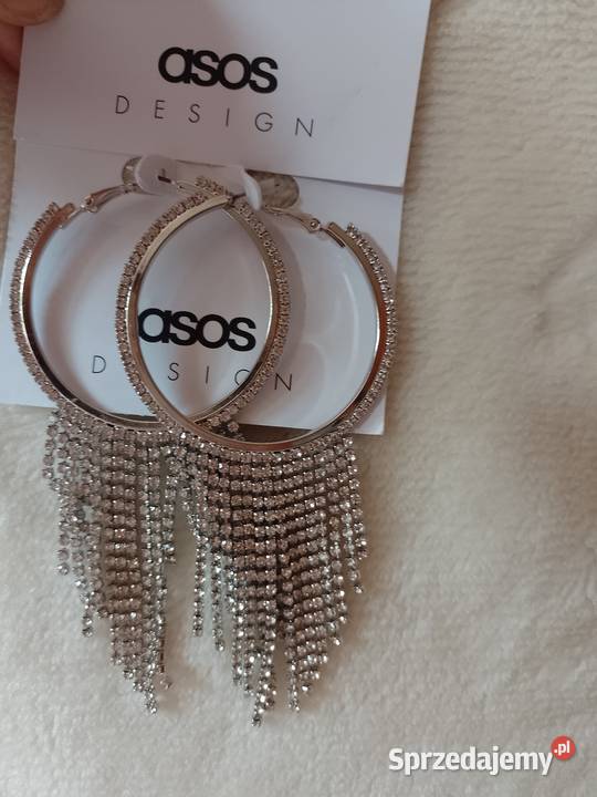 ASOSWytworne długie Bogato zdobione Kolczyki Kraków sprzedam