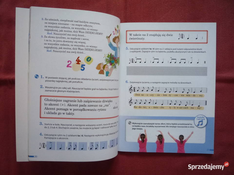 Elementarz odkrywców 2 Muzyka klasa 2 Piosenki skrypt, zeszyt ćwiczeń, zbiór zadań, testów Szczecin