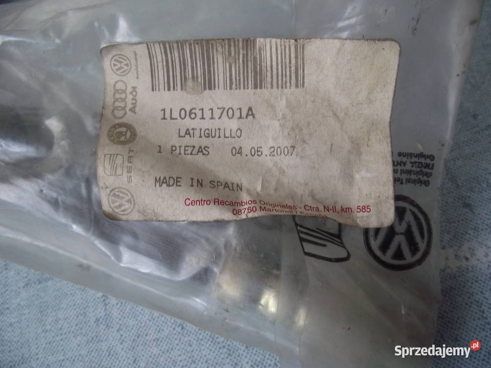 Seat Toledo I Przewód hamulcowy 1L0 611 701A Przewody hamulcowe dolnośląskie Wrocław