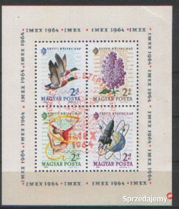 Zn Węgry Mi 2053 6 kas bl 42 1964 śląskie Gliwice