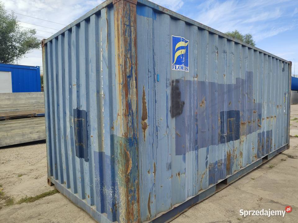 Kontener morski magazynowy 20DV 6 metrowy Sokółka