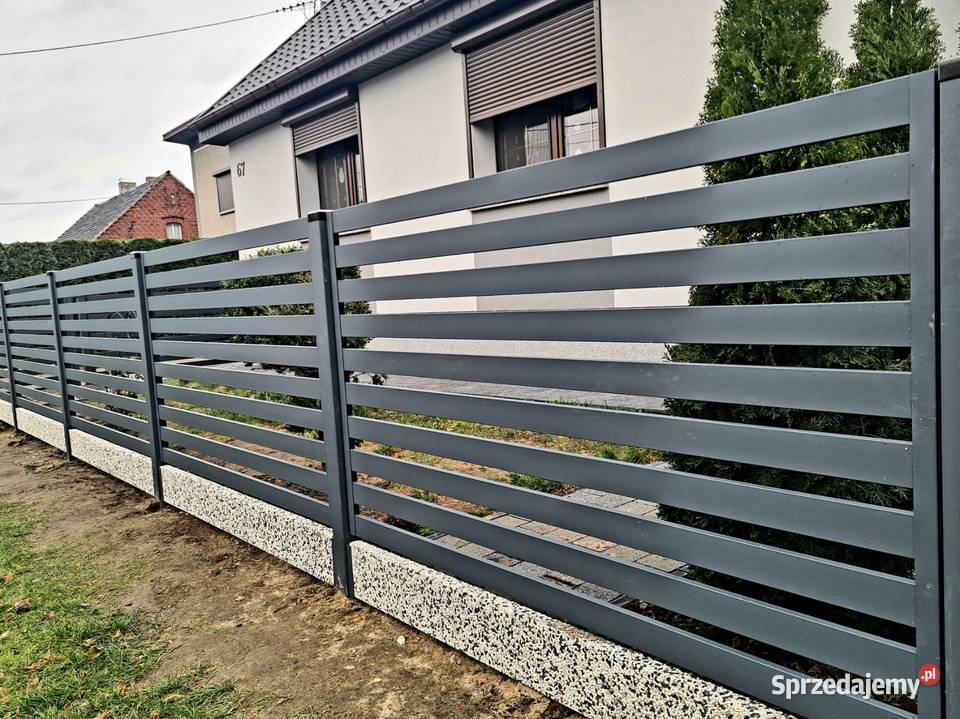 Brama przesuwna 400x150 MASTER 88 ogrodzenie Ostrów Wielkopolski