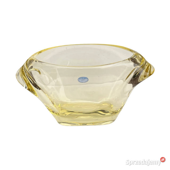 Szklany wazon proj M Klingera elezn Brod Sklo mazowieckie Warszawa