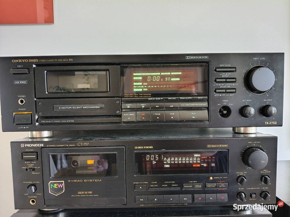 Magnetofon deck Onkyo Integra TA2750 Warszawa