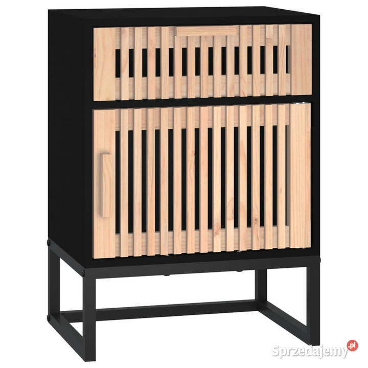 Szafki nocne 2 czarne 40x30x555 WM352094 mazowieckie Warszawa