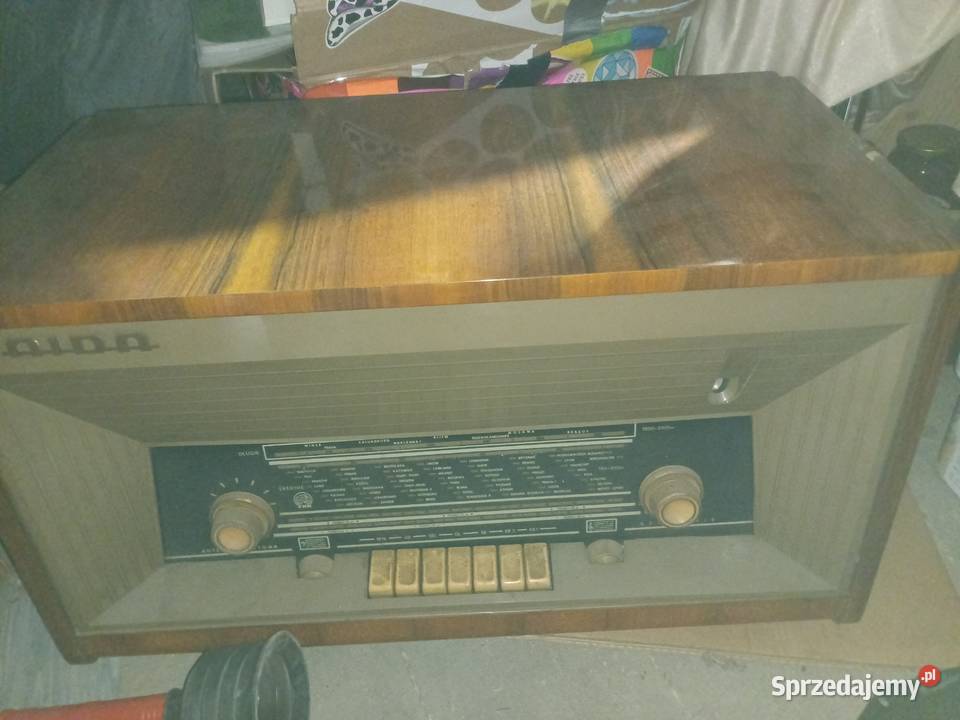 Radio z gramofonem AIDA 3201 z lat 60tych PRL Ksawerów