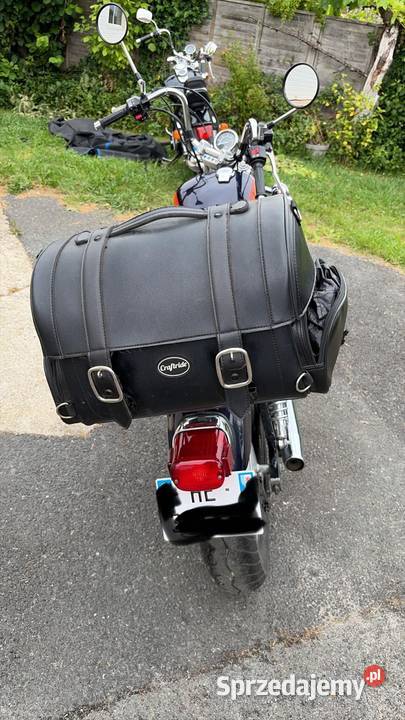 Virago 125 2001 przebieg 14500 kufer centralny