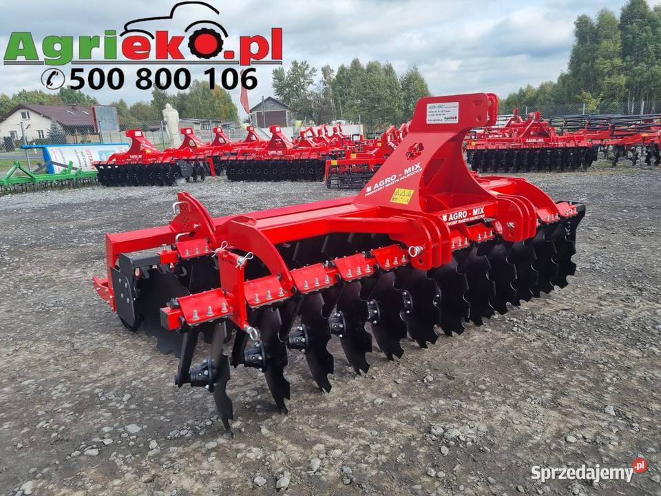 Brona Talerzowa Agro Mix Wał Rurowy Daszkowy wielkopolskie Jarocin