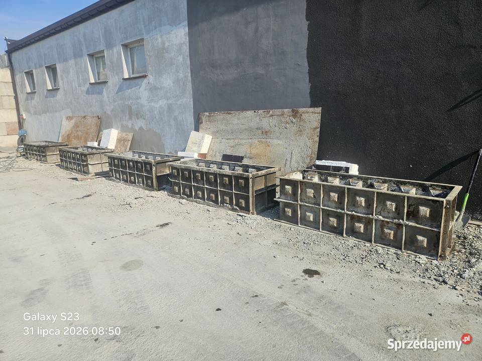 Formy do betonowych klocków Lego 180x60x60 Produkcja