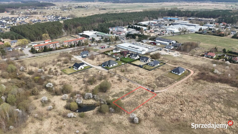 Działka z MPZP w Dobrzej zachodniopomorskie Dobra