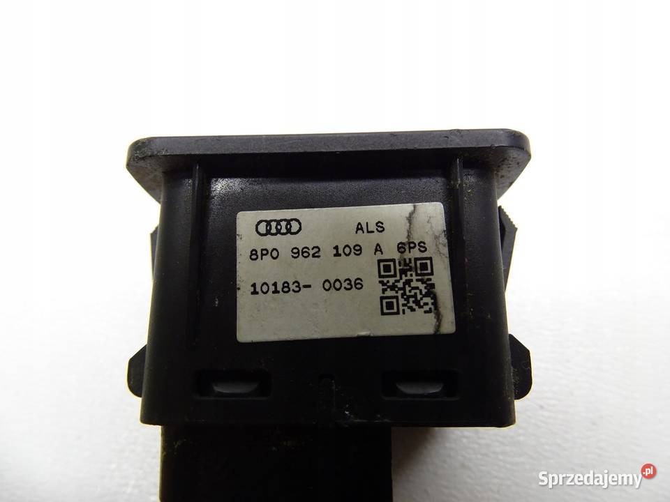 PRZYCISK PRZEŁĄCZNIK ALARMU OFF AUDI 8P0962109A osobowe sprzedam