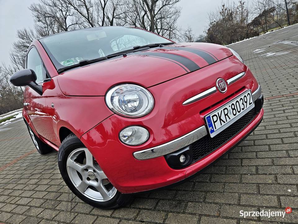 Fiat 500 14 benzyna 100 serwosowany panoramadach 100KM sprzedam