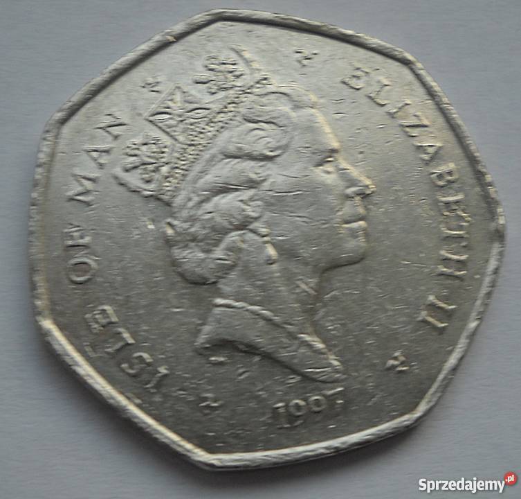 ISLE OF MAN50 PENCE1997 r WYŚĆIGI