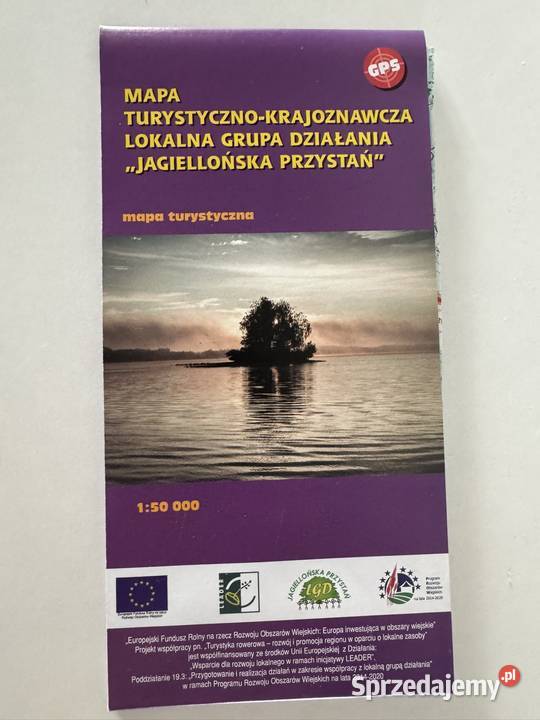 Mapa turystyczno krajoznawcza Jagiellońska sprzedam