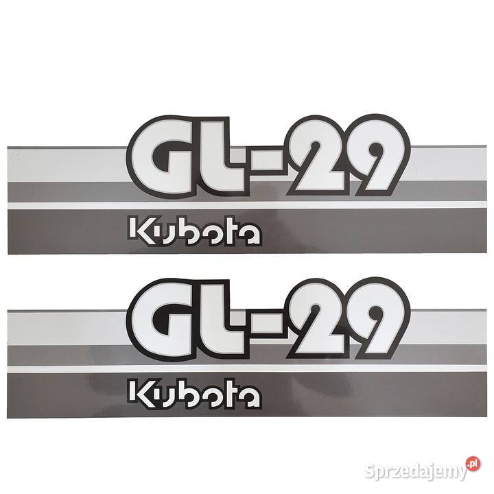 Naklejki Kubota GL29