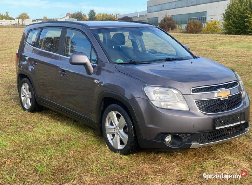 Chevrolet Orlando 18 Benzyna 7 miejsc Niemiec grafitowy Samochody osobowe Turek