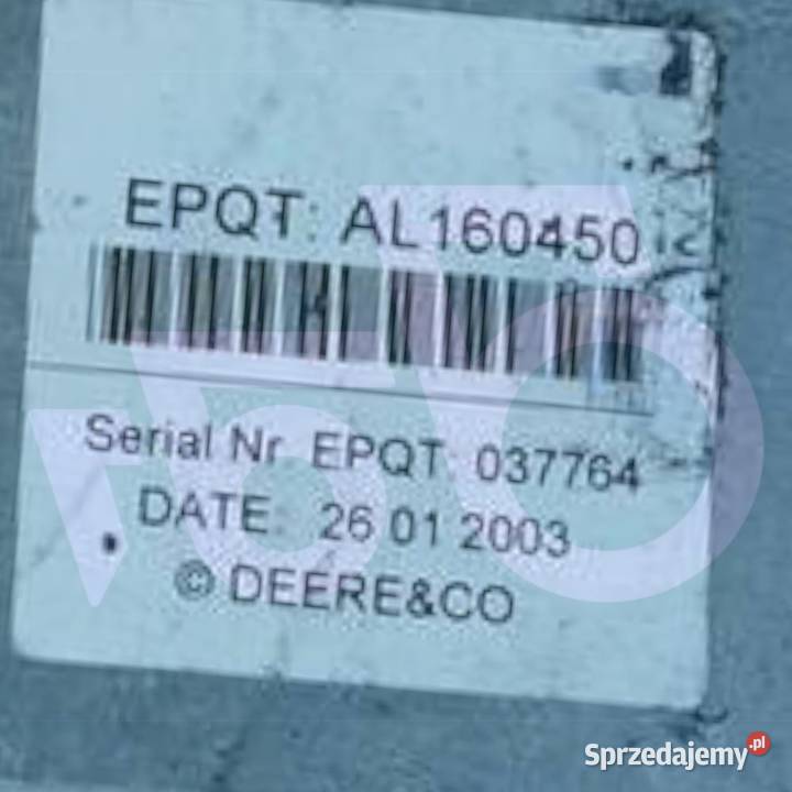 Komputer EPQT Skrzyni Power Quad AL160450 John Wilkowo
