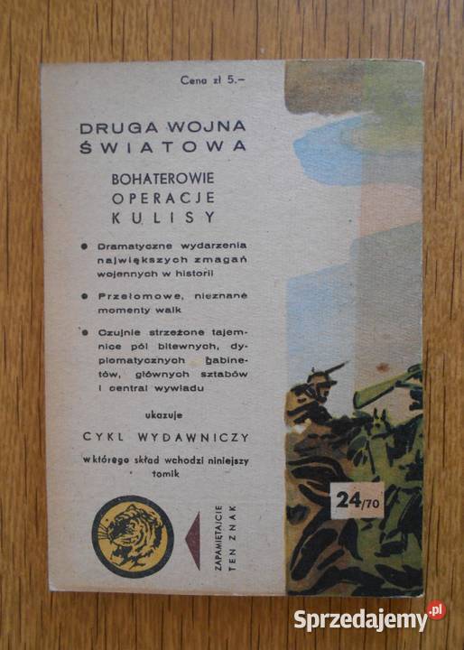 Żółty Tygrys Kierunek Prusy 2470 lubelskie Parczew