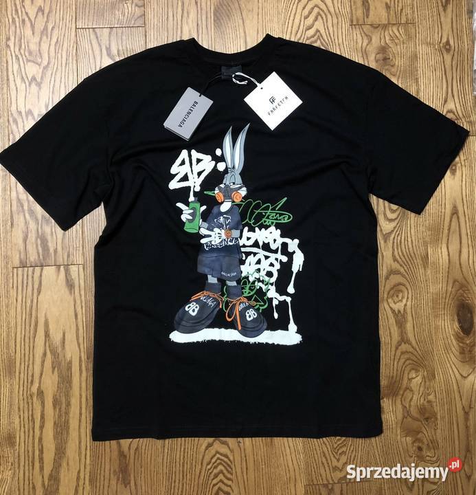 Koszulka TShirt Bluzka Burberry S2XL Balmain czarny Warszawa
