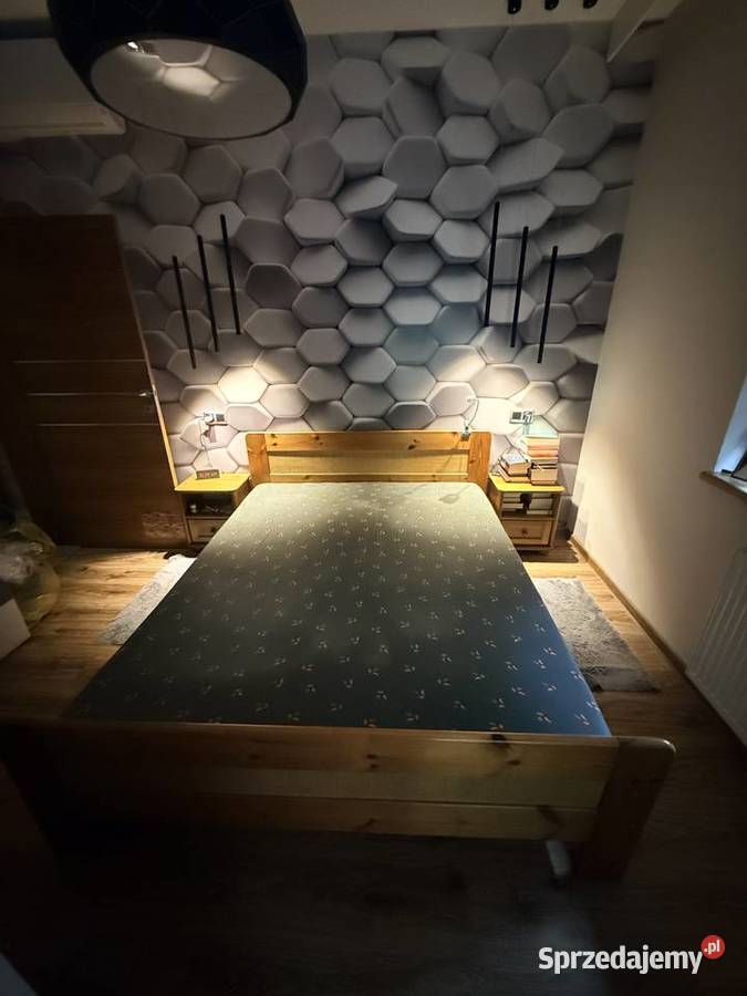Rama łóżka 2 szafki nocne dolnośląskie Wrocław