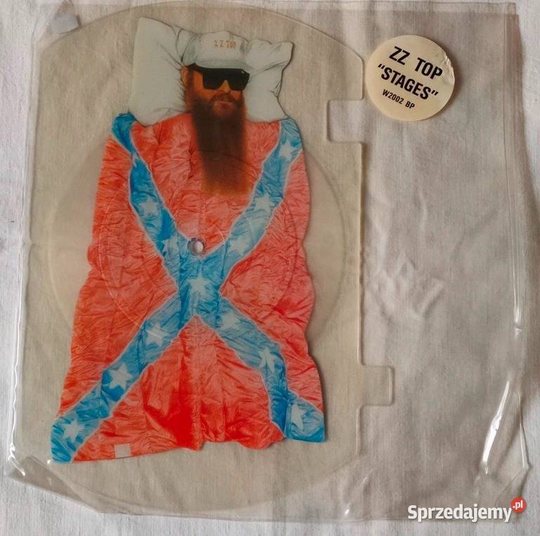 ZZ Top Stages 1985 Shape Picture Disc UK Kraków