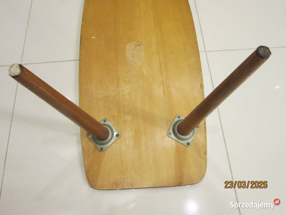 Ława z czasów PRL 92cm Warszawa