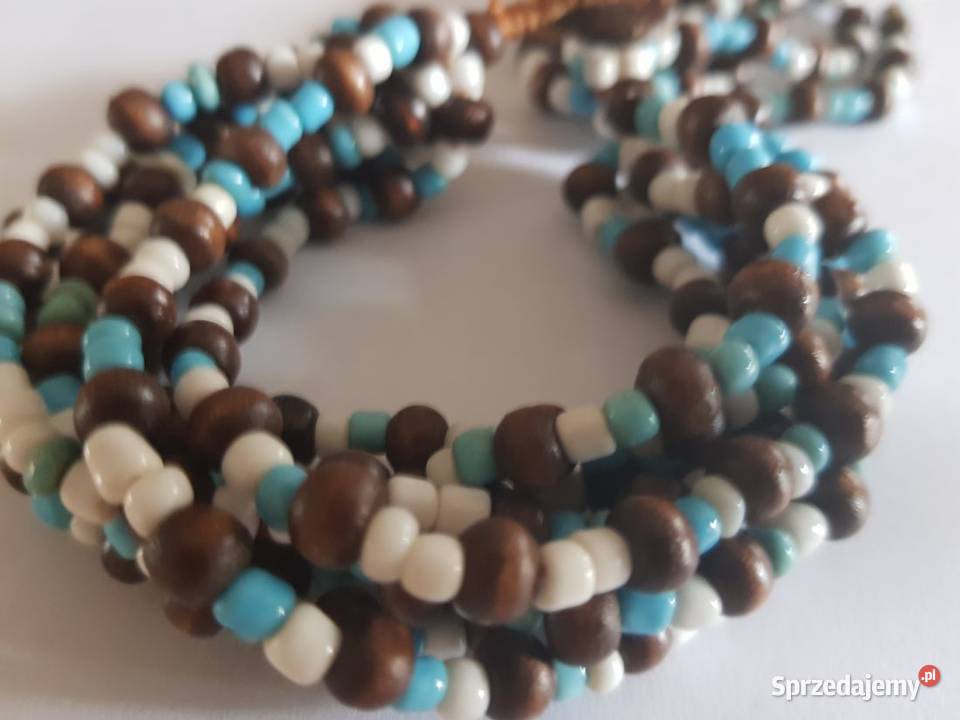 Zanzibar bransoletka koraliki afrykańska Kielce sprzedam