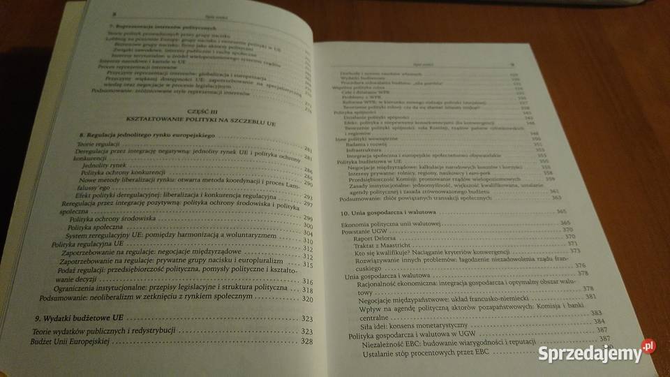 System polityczny Unii Europejskiej Simon Hix pomorskie Gdańsk