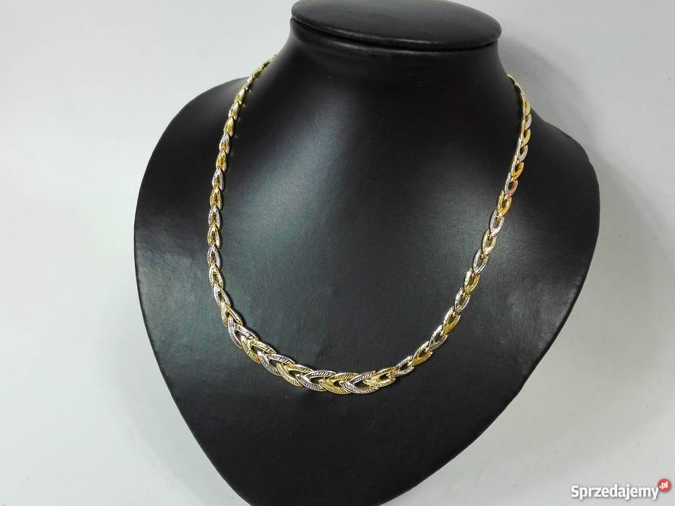 Złoty naszyjnik p585 podlaskie Białystok