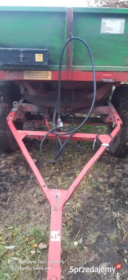 Przyczepa ciężarowa rolnicza wywrotka Autosan Przyczepy rolnicze zachodniopomorskie Nowe Worowo