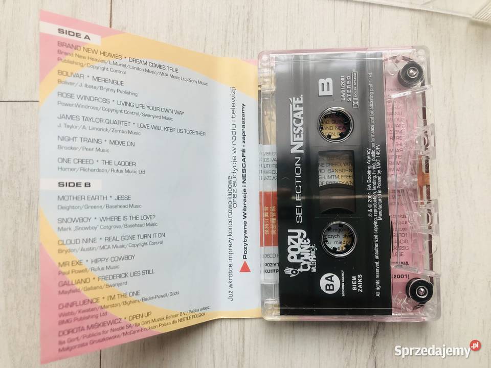 Kaseta audio Składanka kasety hity zagraniczne dance Łódź
