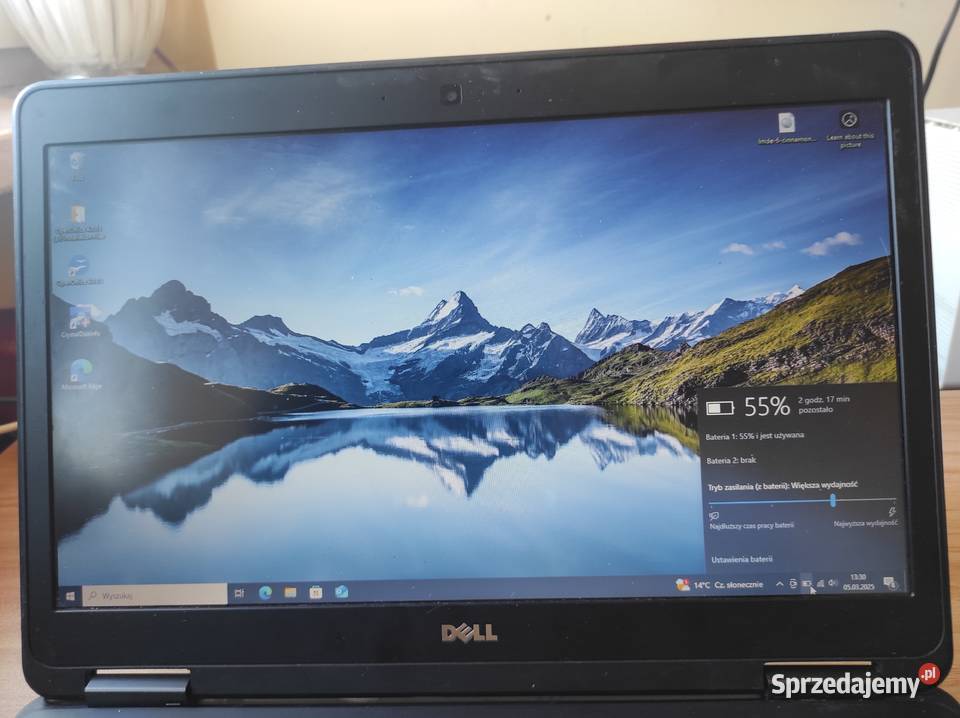 Dell e 5440 i5 ram 12 dysk SSD 256 giga bateria Intel Core i5 Dell Łódź sprzedam