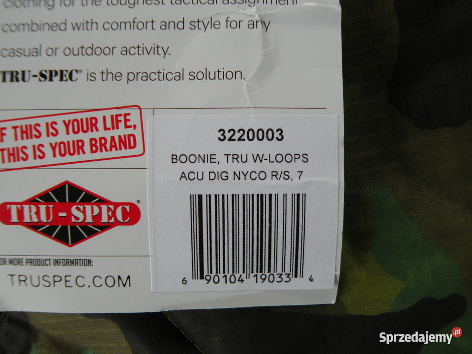 Kapelusz UCP boonie hat TRUSPEC 7 dolnośląskie Wrocław