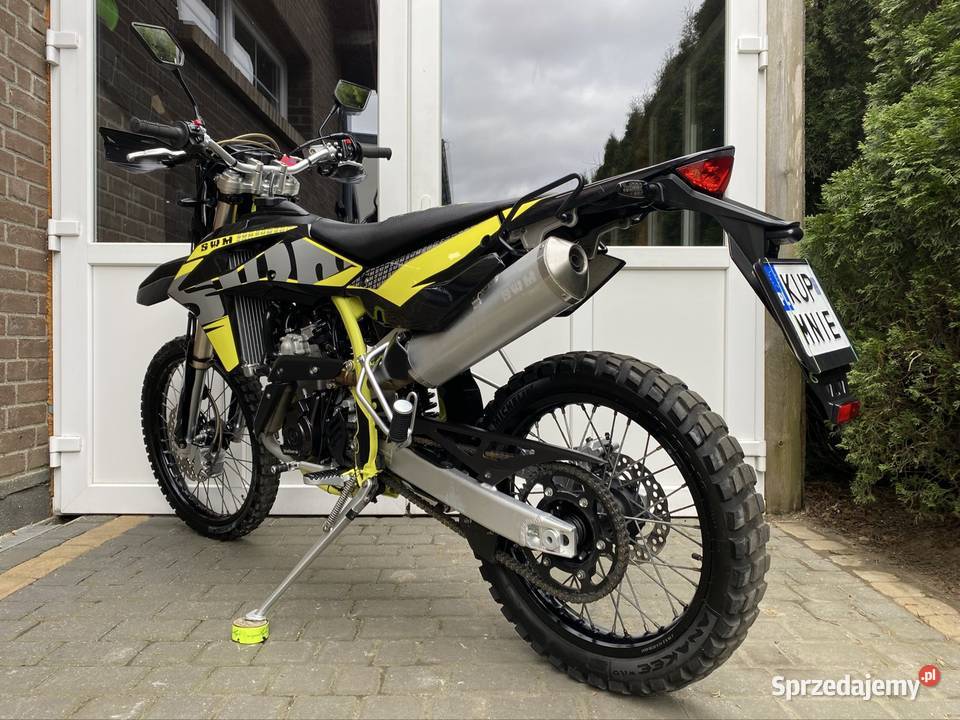 SUPER MOTO SWM 125 15 2023 SUPER ZABAWA NA KAT B enduro pomorskie Rokocin