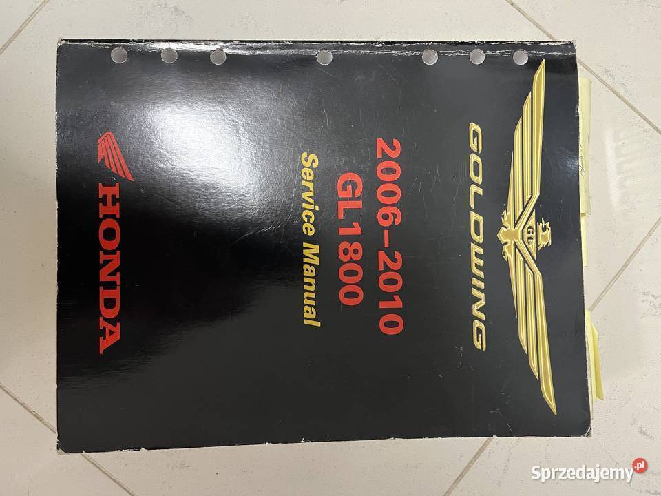 HONDA GL1800 SERWISÓWKA INSTRUKCJA NAPRAW MANUAL sprzedam