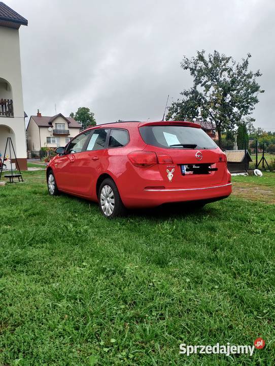 Opel Astra J 2015 r 16 MPI benzyna gaz nieuszkodzony