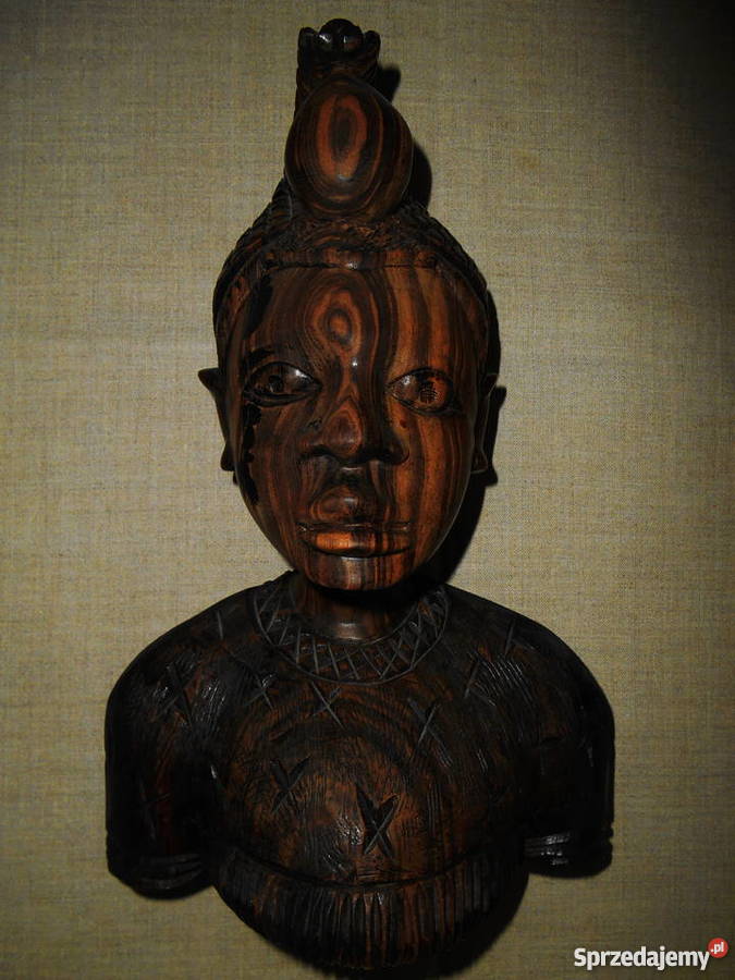 Rzeżba z drzewa egzotycznego heban Warszawa