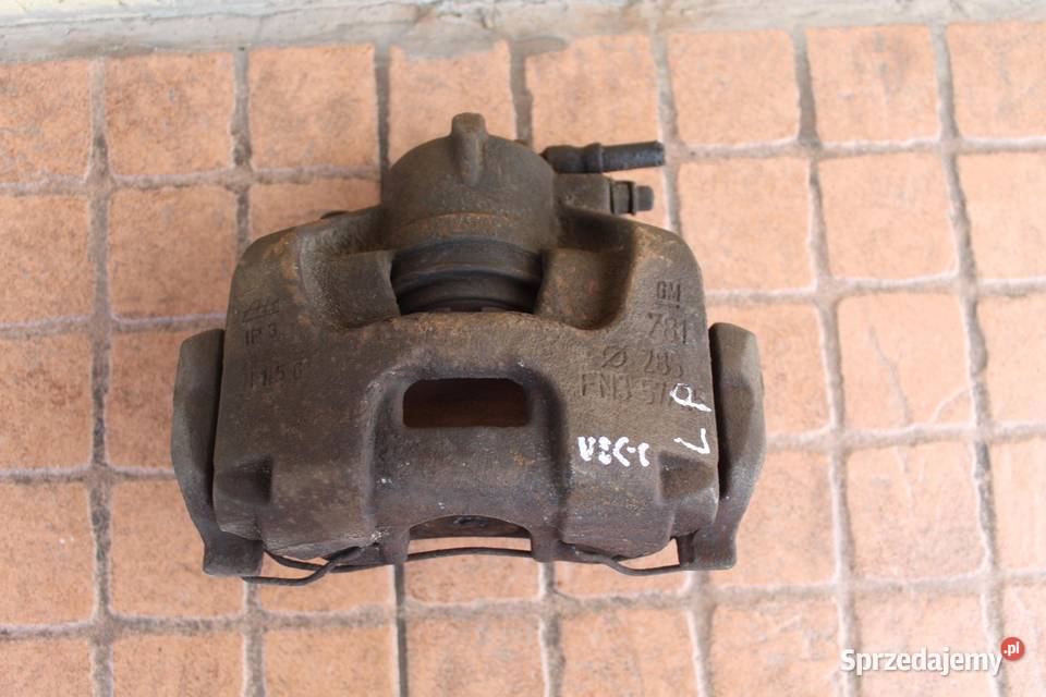 ZACISK HAMULCOWY LEWY PRZÓD OPEL VECTRA C 19
