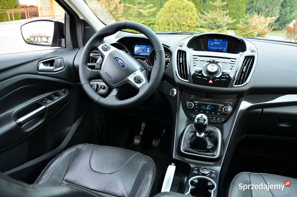 Ford Kuga 20 TDCI 163 LED Kamera Skóra II 2012 Samochody osobowe Ostrów Mazowiecka sprzedam