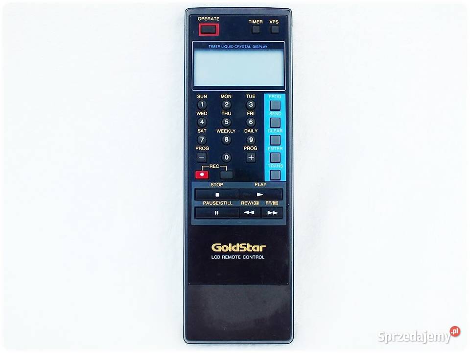 Pilot GoldStar GVRC435 do magnetowidu VHS Video