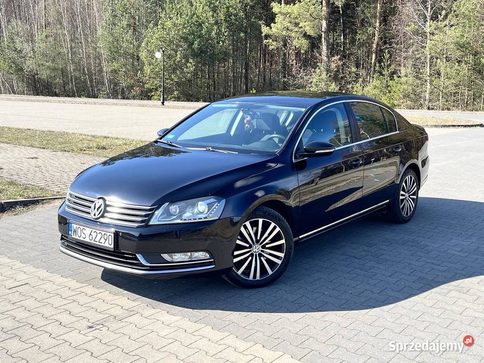 Volkswagen Passat B7 20 TDI 2013 Zadbany Gotowy czujnik parkowania Myszyniec