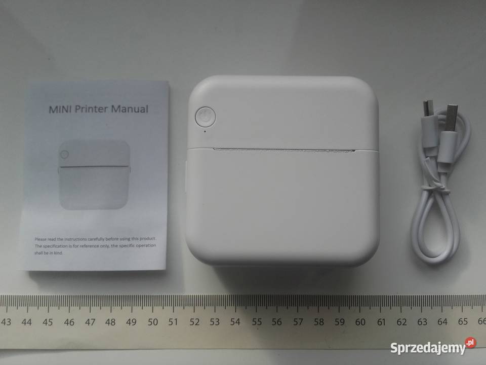 Mini drukarka przenośna termiczna papierowa Bydgoszcz