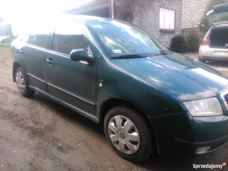 Skoda Fabia 19 SDI zielony Olkusz