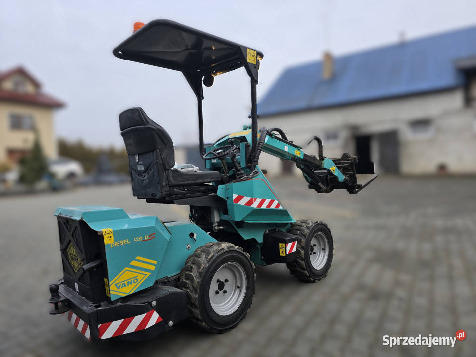 Mini ładowarka teleskopowa VANO DIESEL 120 DS VAT marża warmińsko-mazurskie