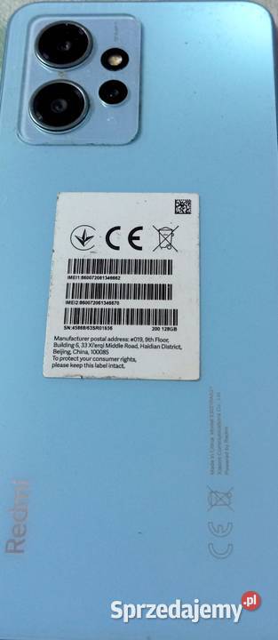 Telefon Xiaomi Redmi Note 12 Babimost