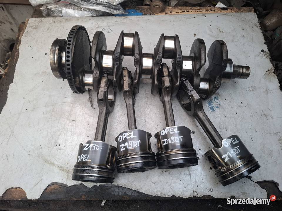 Opel Astra Zafira 19CDTI tlok korbowód Z19DT wal osobowe Kielce